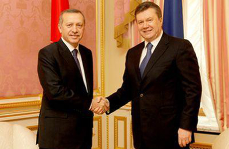 Виктор Янукович и премьер-министр Турции Тайип Эрдоган
